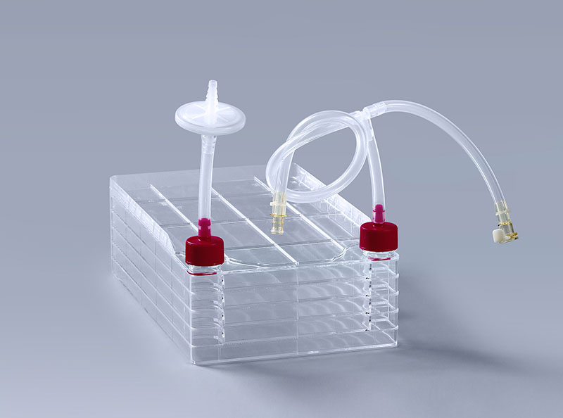 5层细胞工厂管路系统